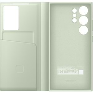 Samsung Galaxy S24 Ultra Akıllı Ekranlı Cüzdanlı Kılıf Smart View Wallet Case, Yeşil EF-ZS928C