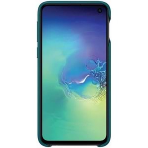 Samsung Galaxy S10e Leather Cover Deri Kılıf, Yeşil EF-VG970LGEGWW