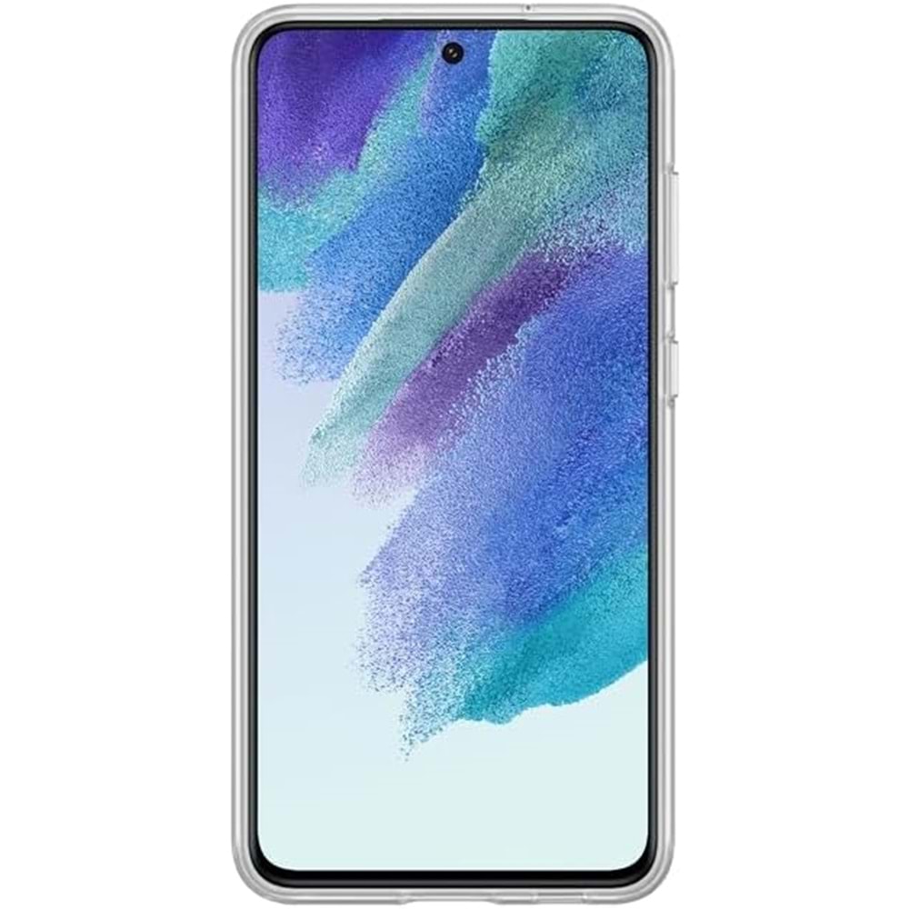 Samsung Galaxy S21 FE Clear Strap Kayışlı Kılıf, Beyaz EF-XG990C