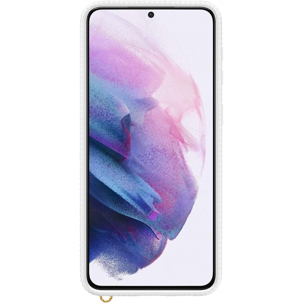 Samsung Galaxy S21+ Plus 5G Clear Protective Cover Koruyucu Kılıf, Beyaz