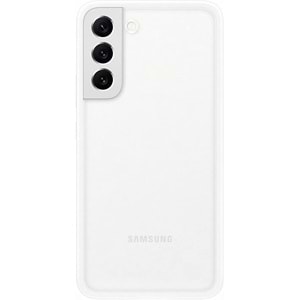Samsung Galaxy S22+ Plus Çerçeveli Kılıf Frame Cover, Beyaz EF-MS906C
