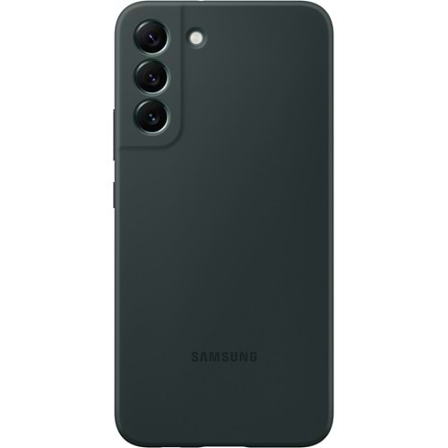 Samsung Galaxy S22 Plus Silikon Kılıf S22+ Silicone Cover, Yeşil EF-PS906