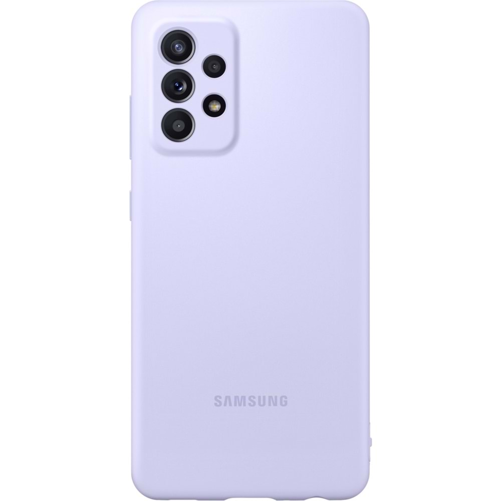 Samsung Galaxy A52 Slim Silikon Kılıf, Mor
