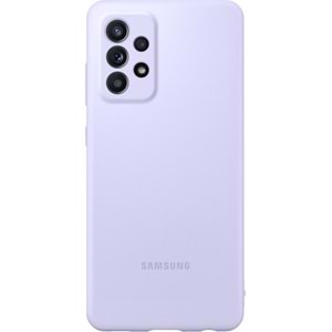 Samsung Galaxy A52 Slim Silikon Kılıf, Mor