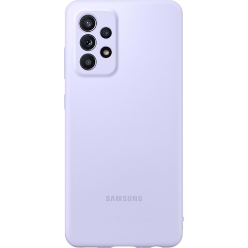 Samsung Galaxy A52 Slim Silikon Kılıf, Mor