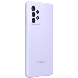 Samsung Galaxy A52 Slim Silikon Kılıf, Mor