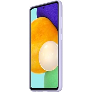 Samsung Galaxy A52 Slim Silikon Kılıf, Mor