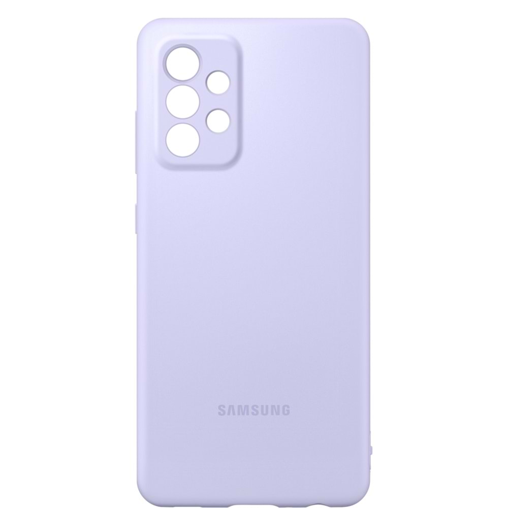 Samsung Galaxy A52 Slim Silikon Kılıf, Mor