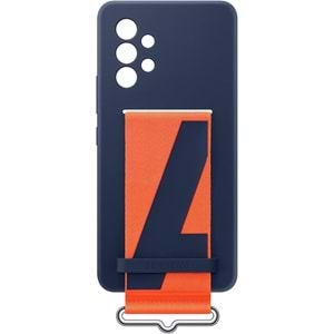 Samsung Galaxy A53 5G Kordonlu Kayışlı Silikon Kılıf Strap Cover, Lacivet