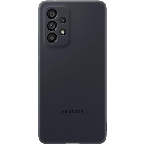 Samsung Galaxy A53 5G Silicone Cover Silikon Kılıf, Siyah EF-PA536T