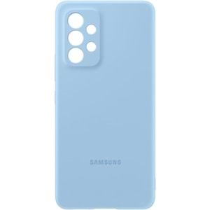 Samsung Galaxy A53 5G Silicone Cover Silikon Kılıf, Mavi EF-PA536T