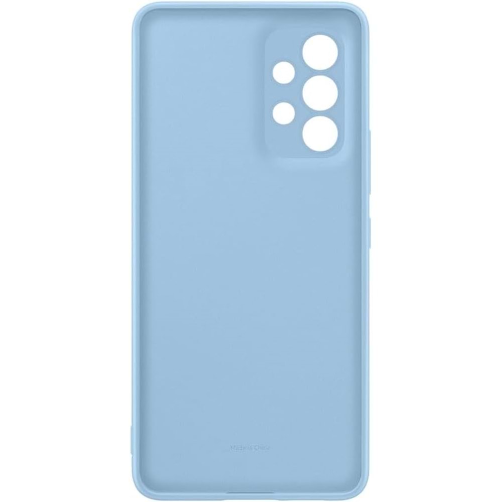 Samsung Galaxy A53 5G Silicone Cover Silikon Kılıf, Mavi EF-PA536T