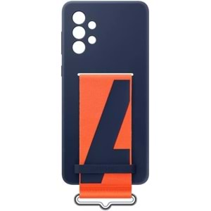 Samsung Galaxy A73 5G Kordonlu Kayışlı Silikon Kılıf Strap Cover, Lacivet