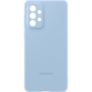 Samsung Galaxy A73 5G Silicone Cover Silikon Kılıf, Mavi EF-PA736T