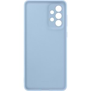 Samsung Galaxy A73 5G Silicone Cover Silikon Kılıf, Mavi EF-PA736T