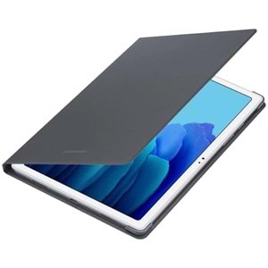 Samsung Galaxy Tab A7 Book Cover Kapaklı Kılıf, Gri