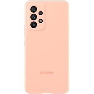 Samsung Galaxy A53 5G Silicone Cover Silikon Kılıf, Turuncu EF-PA536T