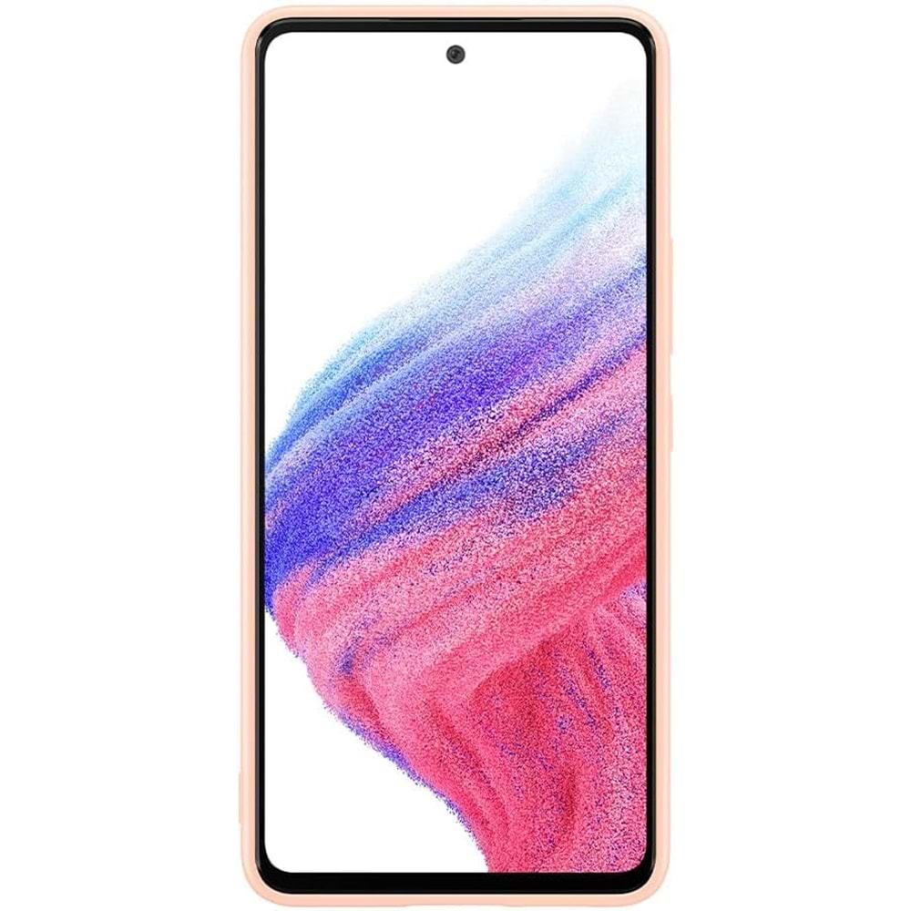 Samsung Galaxy A53 5G Silicone Cover Silikon Kılıf, Turuncu EF-PA536T
