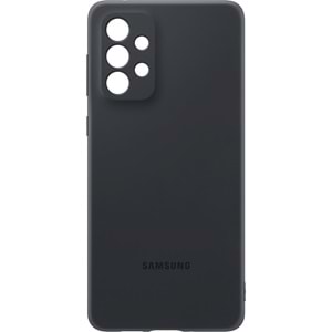 Samsung Galaxy A73 5G Silicone Cover Silikon Kılıf, Siyah EF-PA736T