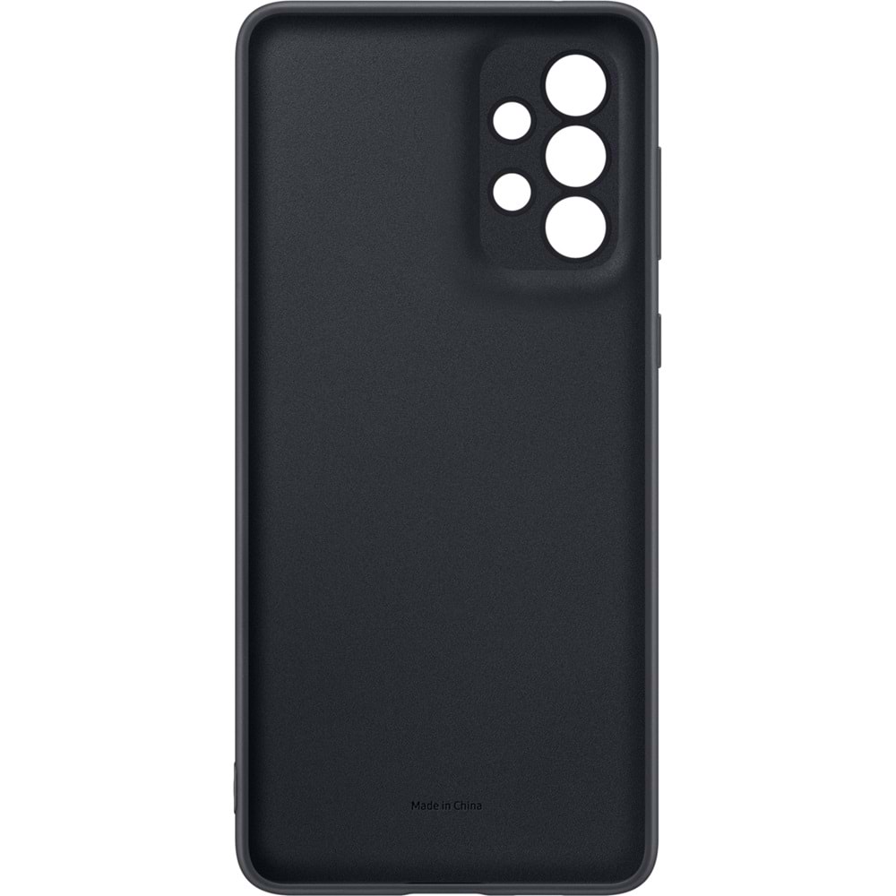 Samsung Galaxy A73 5G Silicone Cover Silikon Kılıf, Siyah EF-PA736T