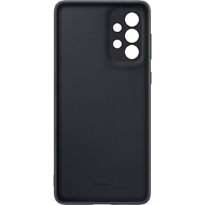 Samsung Galaxy A73 5G Silicone Cover Silikon Kılıf, Siyah EF-PA736T