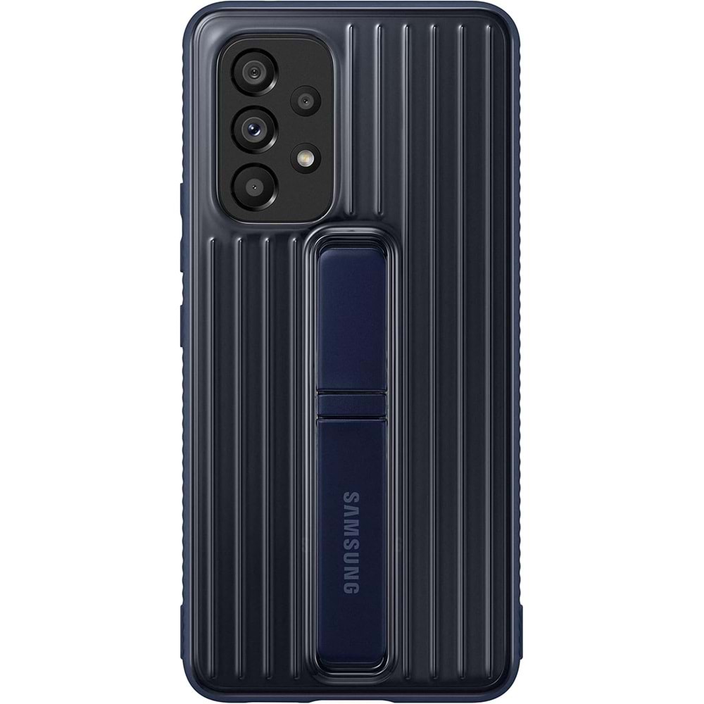 Samsung Galaxy A53 5G Protective Standing Cover Standlı Kılıf, Lacivert EF-RA536C