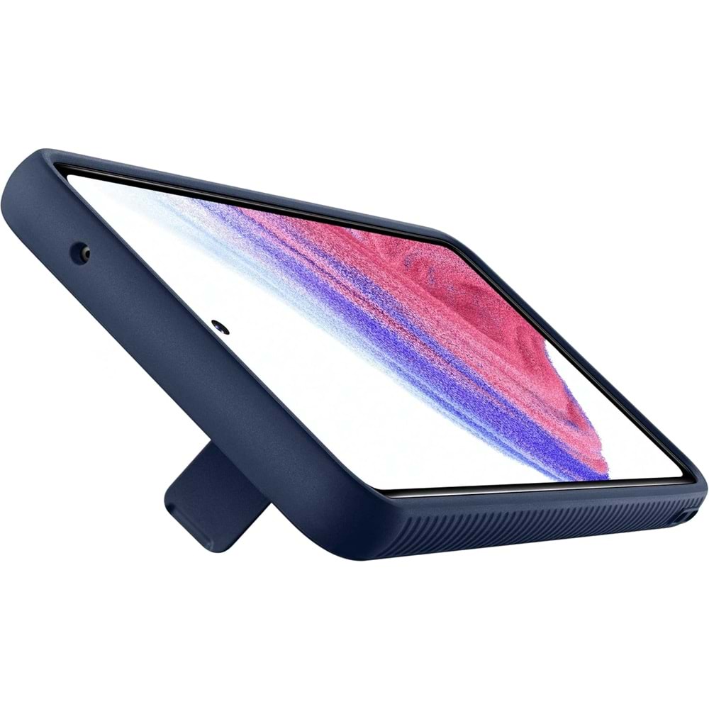 Samsung Galaxy A53 5G Protective Standing Cover Standlı Kılıf, Lacivert EF-RA536C