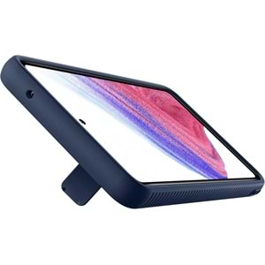 Samsung Galaxy A53 5G Protective Standing Cover Standlı Kılıf, Lacivert EF-RA536C