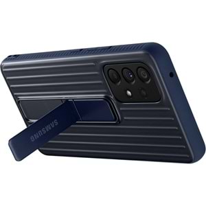 Samsung Galaxy A53 5G Protective Standing Cover Standlı Kılıf, Lacivert EF-RA536C