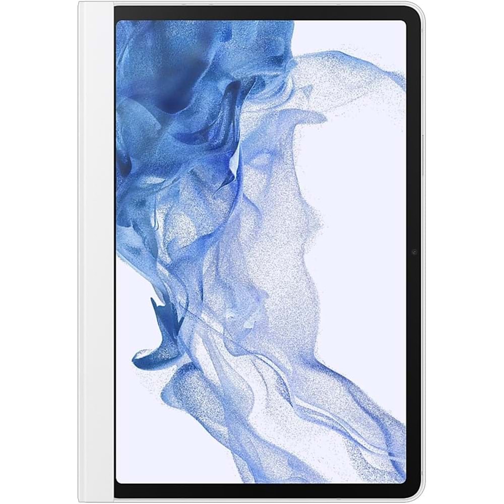 Samsung Galaxy Tab S7 | Tab S8 (11 inç) için Book CoverNote View Cover Not Kılıf, Beyaz EF-ZX700