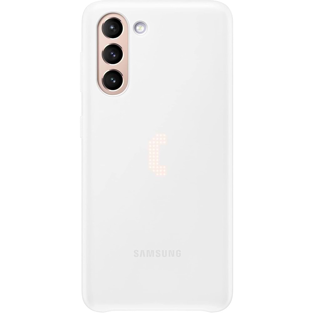 Samsung Galaxy S21 5G Smart LED Cover, Beyaz EF-KG991C