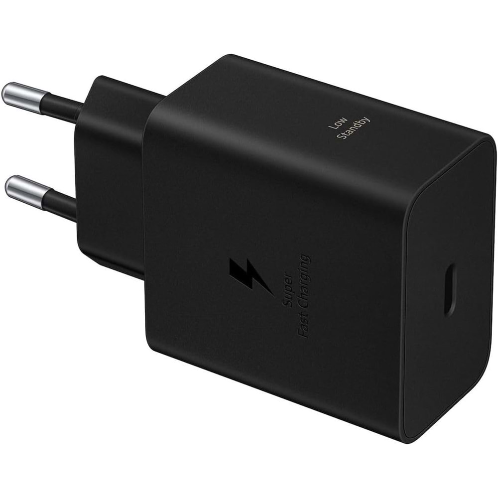 Samsung EP-T6010 Orijinal Şarj Cihazı 60 W Süper Hızlı Şarj, USB-C (Kablosuz), Siyah