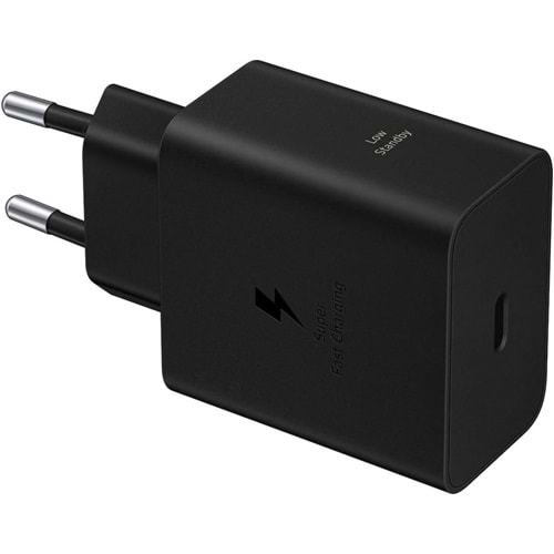 Samsung EP-T6010 Orijinal Şarj Cihazı 60 W Süper Hızlı Şarj, USB-C (Kablosuz), Siyah