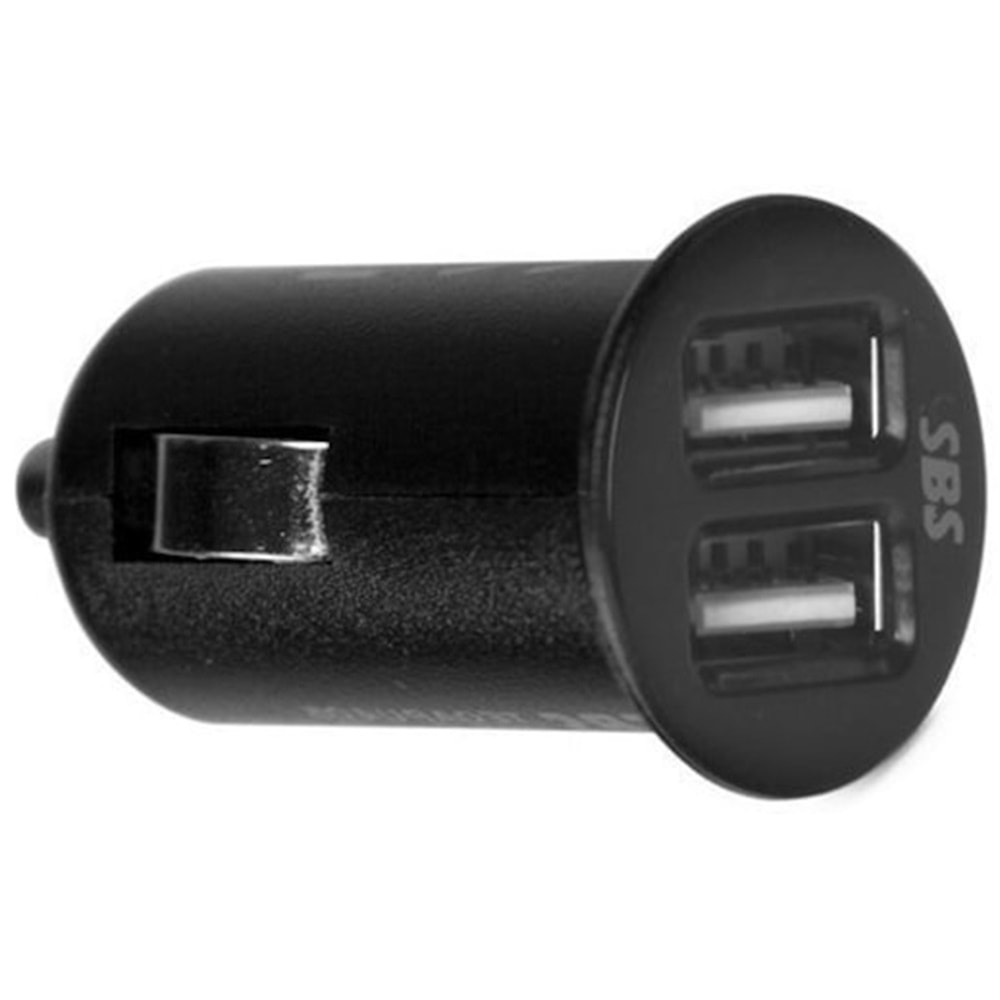 SBS Mini Usb Araç Şarj Cihazı(2 Usb Girişli)