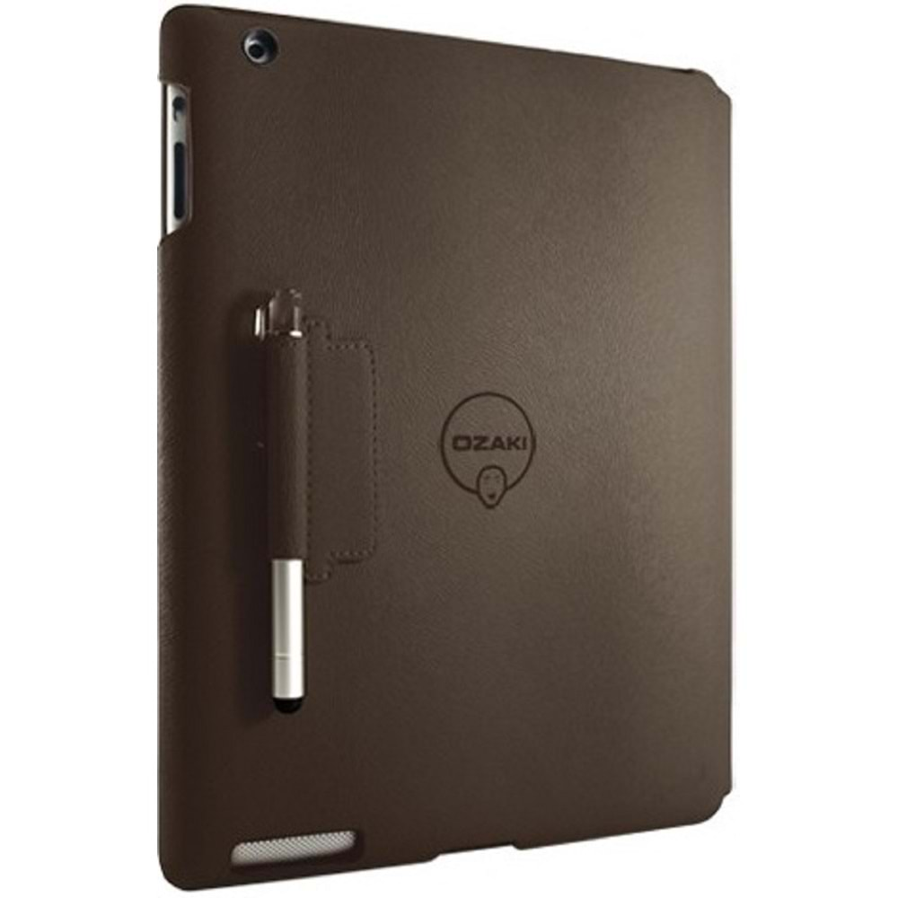 Ozaki icoat 360 iPad 2, 3. ve 4. Nesil (A1395, A1416 ve A1458) için Kılıf ve Stand, Siyah