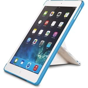 Ozaki Relax 360° iPad Air 1. Nesil A1474, A1475 ve A1476 için Akıllı Kılıf Uyku Modlu, Mavi