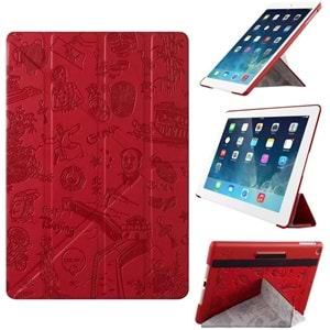 Ozaki Travel Tokyo iPad Air 1. Nesil A1474, A1475 ve A1476 için Akıllı Kılıf Uyku Modlu