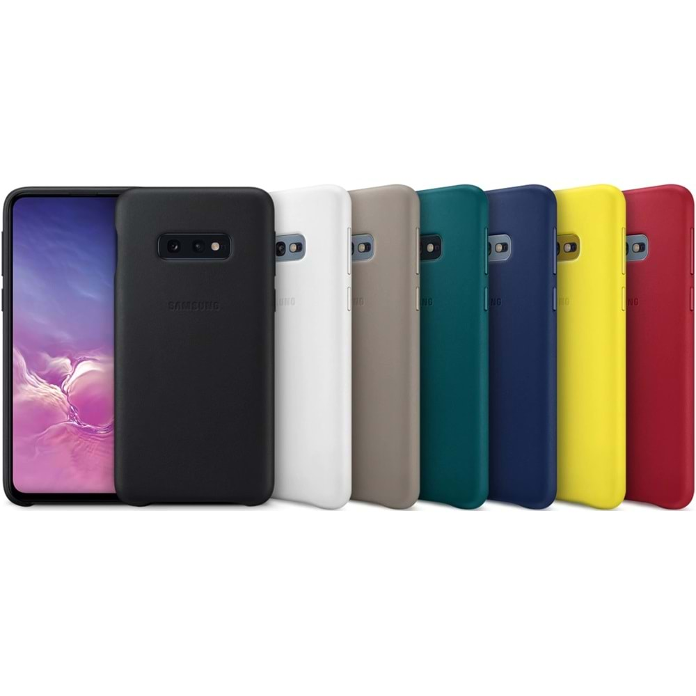 Samsung Galaxy S10 Leather Cover Deri Kılıf (Samsung Türkiye Garantili)