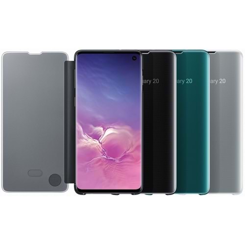 Samsung Galaxy S10 Clear View Cover Akıllı Kılıf (Samsung Türkiye Garantili)