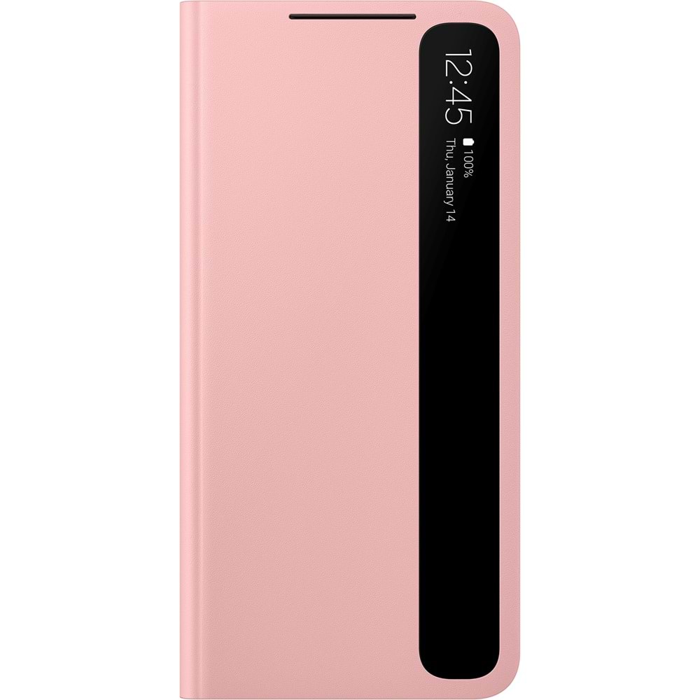 Samsung Galaxy S21 5G Smart Clear View Kapaklı Kılıf (Samsung Türkiye Garantili)