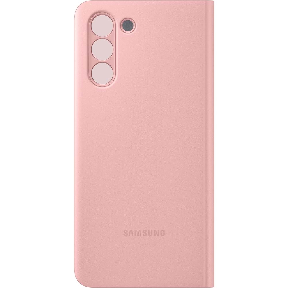 Samsung Galaxy S21 5G Smart Clear View Kapaklı Kılıf (Samsung Türkiye Garantili)