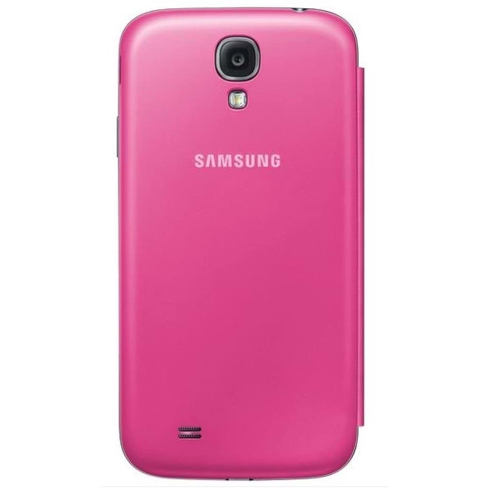 Samsung Galaxy S4 (i9500) S-View Cover Orijinal Kapaklı Kılıf, Pembe EF-CI950BPEGWW