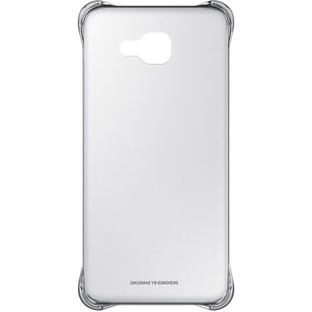 Samsung Galaxy A7 2016 (SM-A710) Clear Cover Şeffaf Kılıf, Gümüş EF-QA710CSEGWW