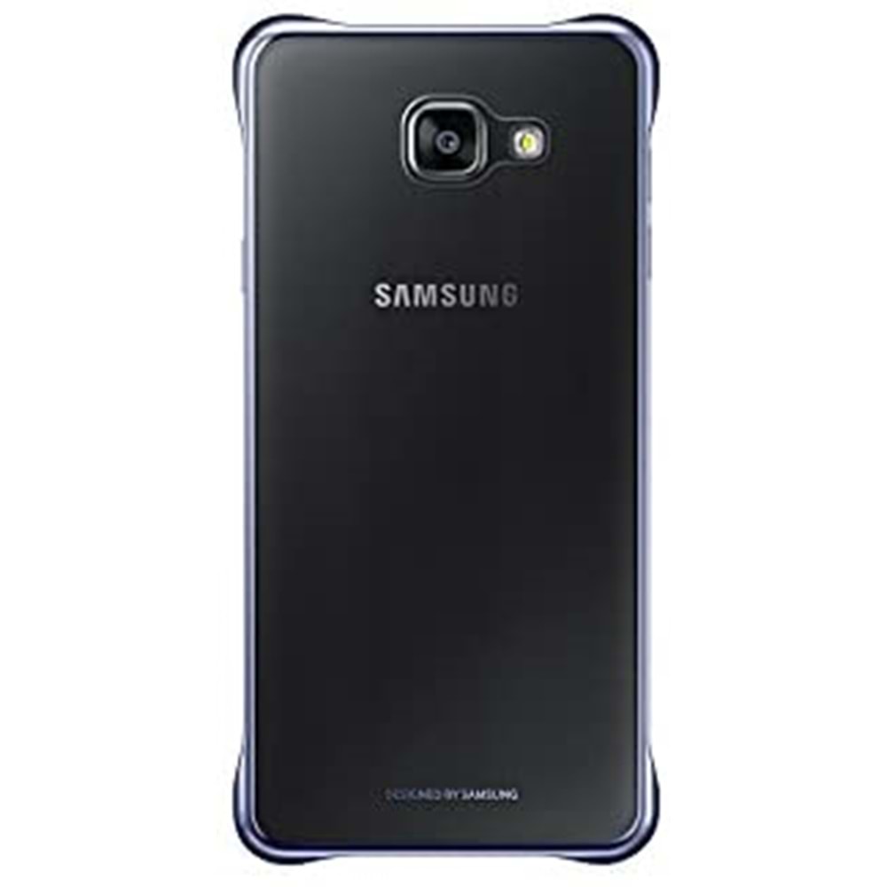 Samsung Galaxy A7 2016 Clear Cover Şeffaf Kılıf, Mavi EF-QA710CBEGWW