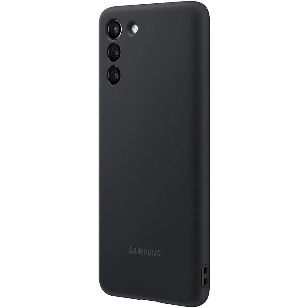 Samsung Galaxy S21 Silikon Cover Kılıf, Siyah EF-PG991TBEGWW