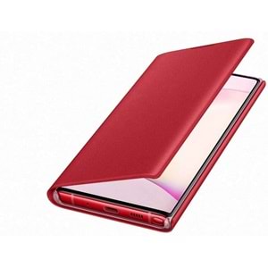 Samsung Galaxy Note 10 LED View Cover Akıllı Kılıf, Kırmızı EF-NN970PREGTR
