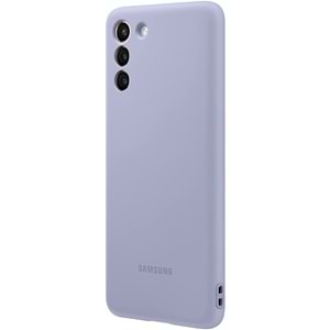 Samsung Galaxy S21 Silikon Cover Kılıf, Mor EF-PG991TVEGWW