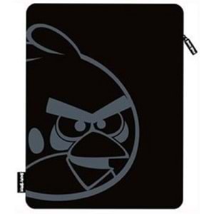 Angry Birds Apple iPad 9,7 inç Premium Soft Koruma Kılıfı, Siyah