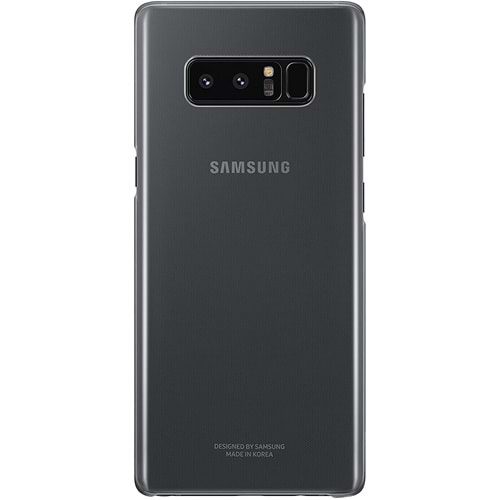 Samsung Galaxy Note8 Clear Cover Şeffaf Kılıf, Siyah EF-QN950CBEGWW