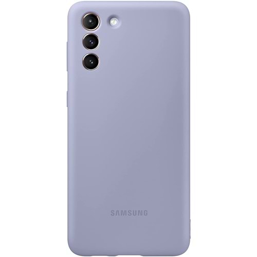 Samsung Galaxy S21+ Plus için Silikon Cover Kılıf, Mor EF-PG996TVEGWW